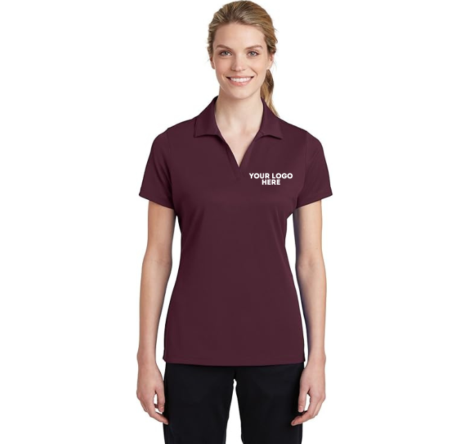 SPORT TEK WOMENS BREATHABLE POLO SHIRT