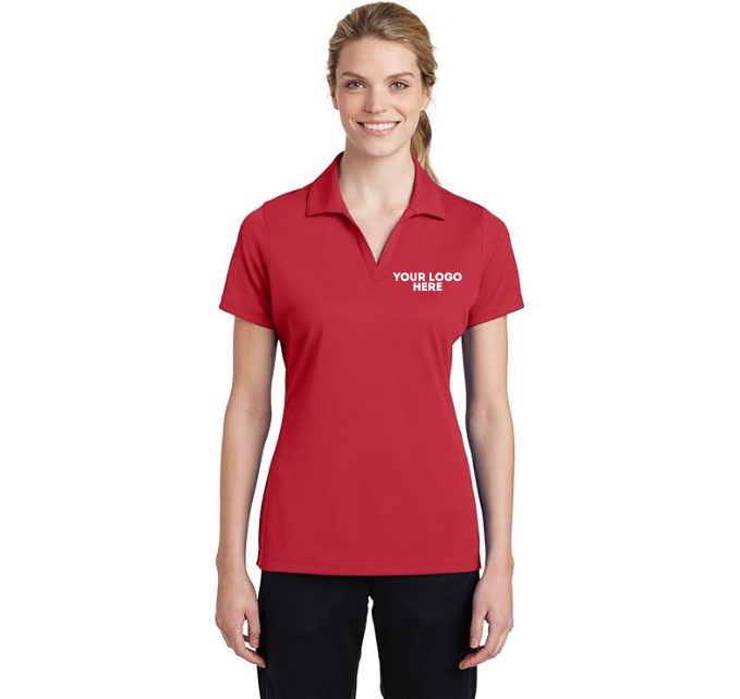 SPORT TEK WOMENS BREATHABLE POLO SHIRT