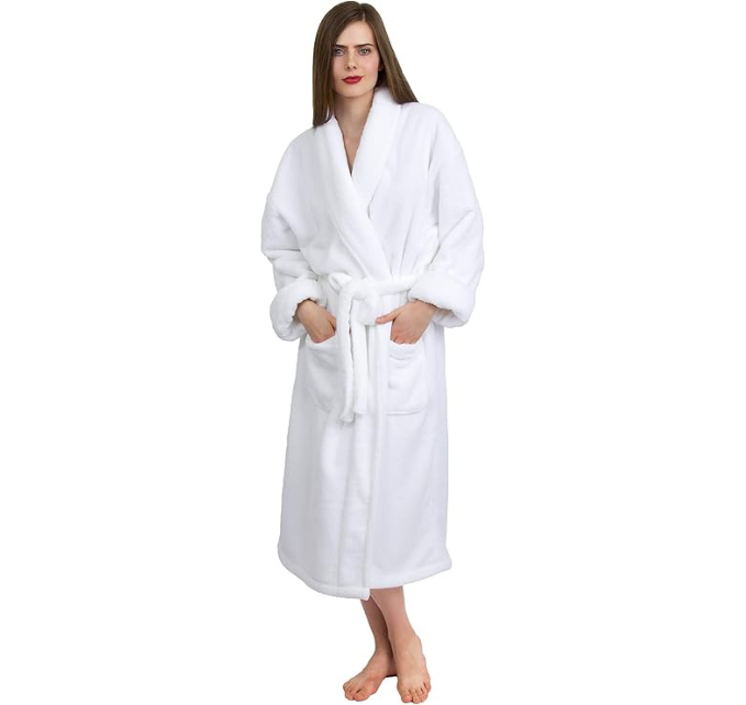 SUPER SOFT PLUSH BATHROBE