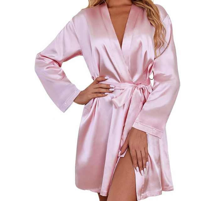 WOMEN'S SATIN ROBE